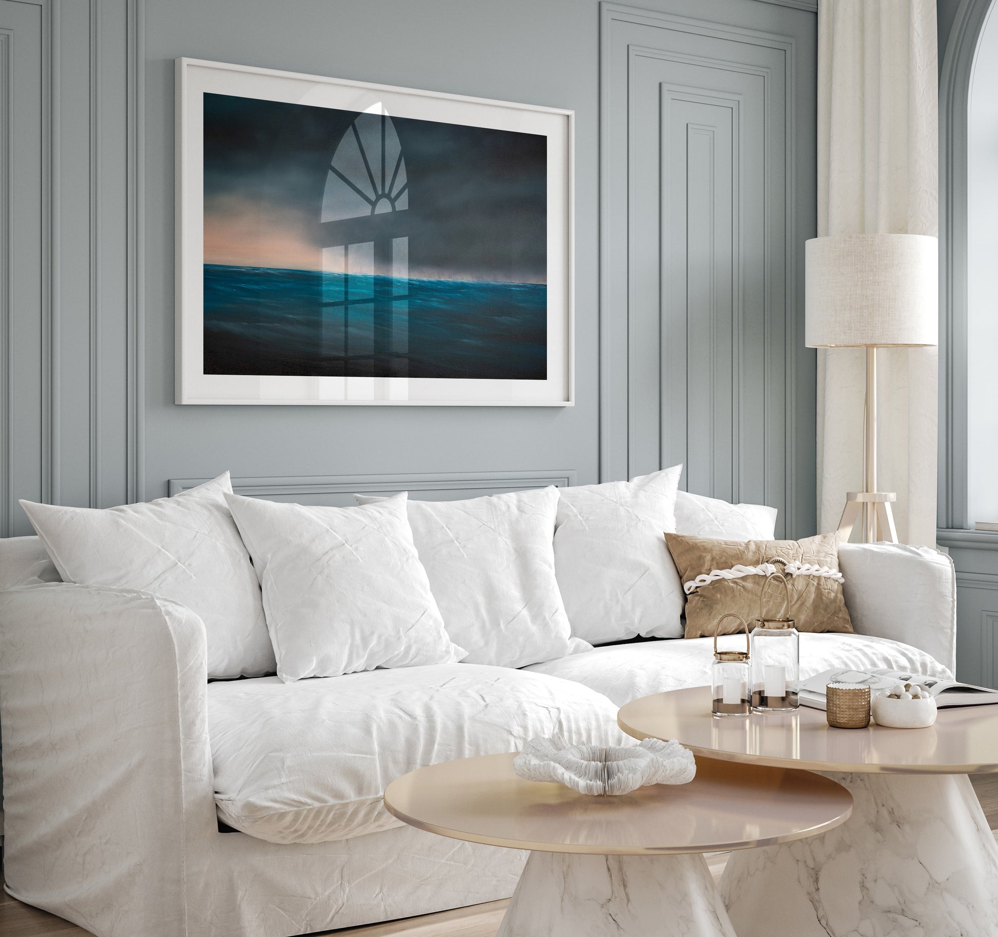 Weather The Storm - Fine Art Print on Paper - Magda Malak Art