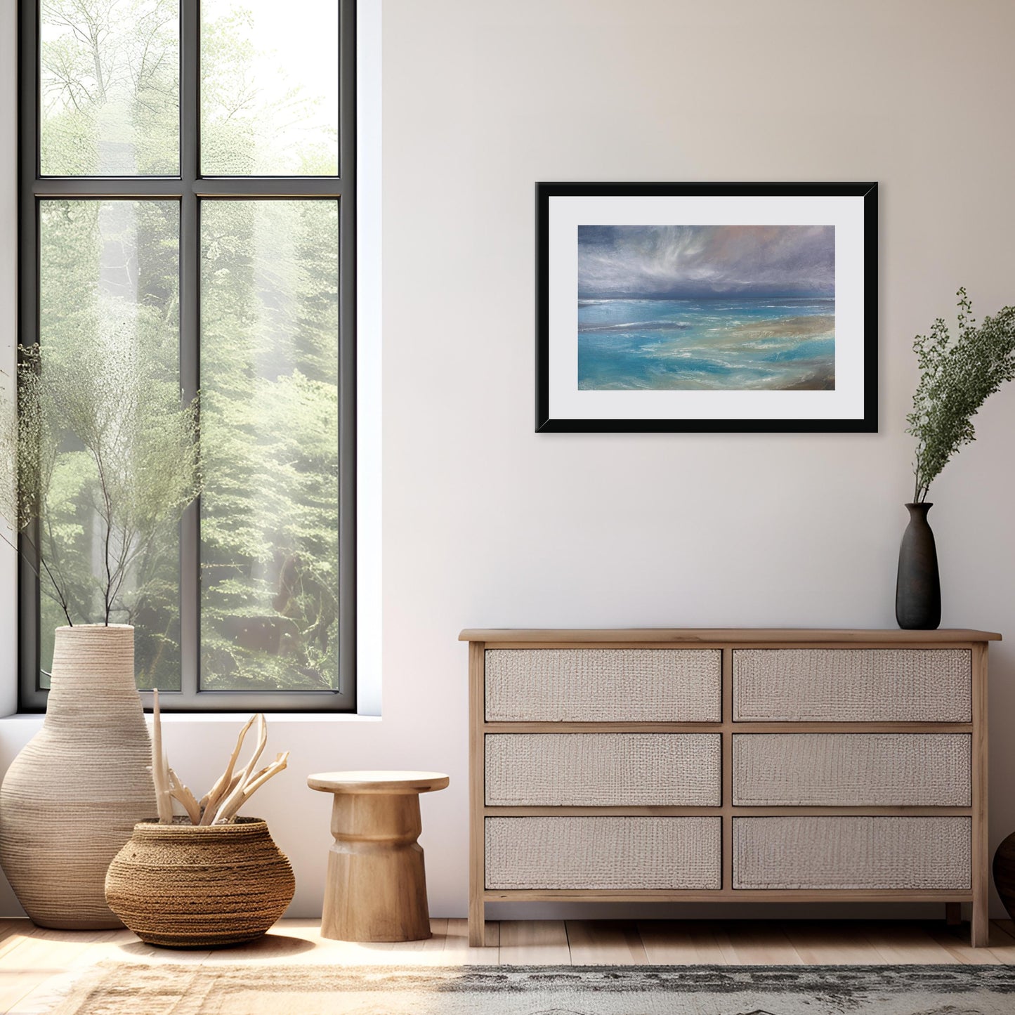 Gold Coast Seascape Print on Fine Art Paper - Magda Malak Art