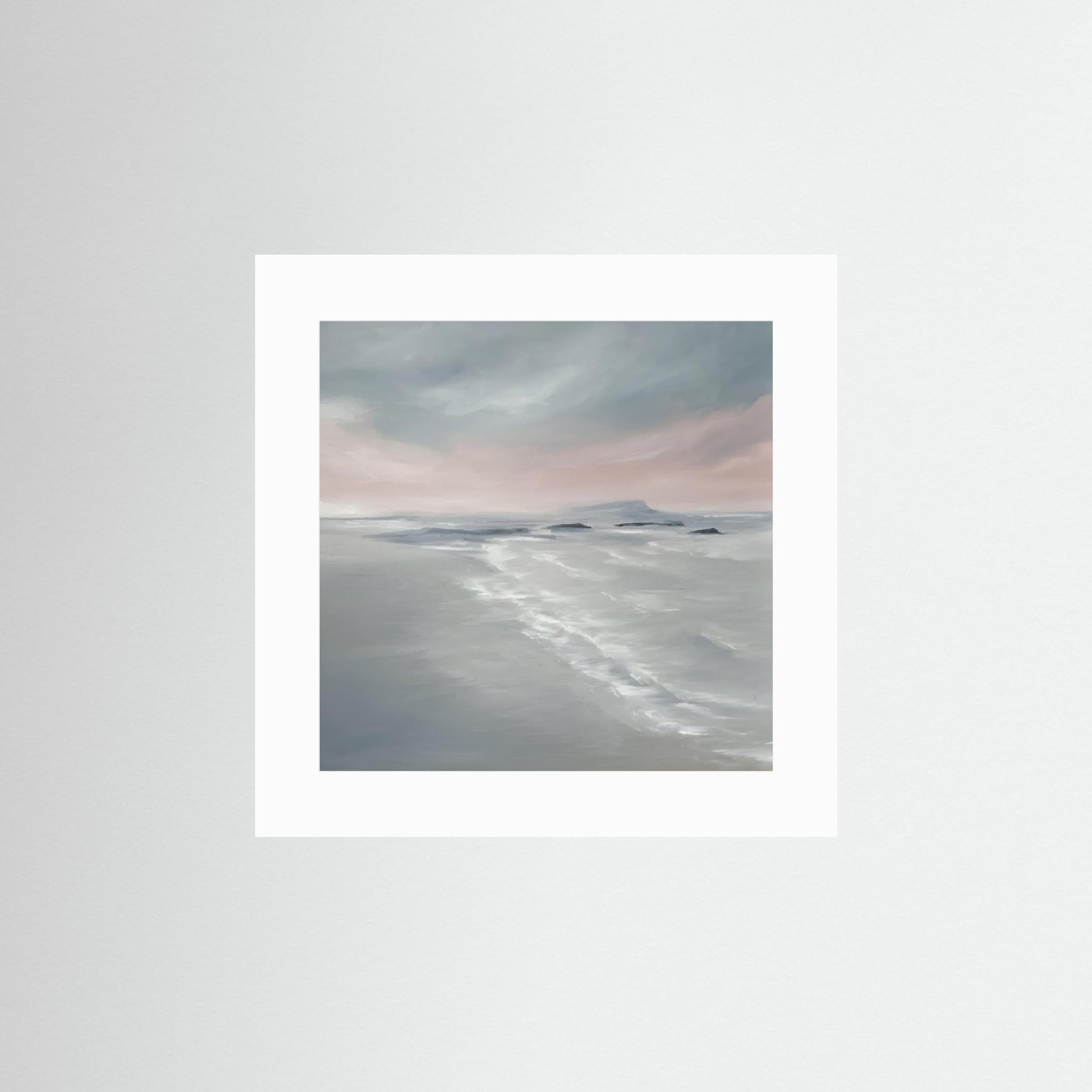 Softly- Abstract Seascape Print on Fine Art Paper