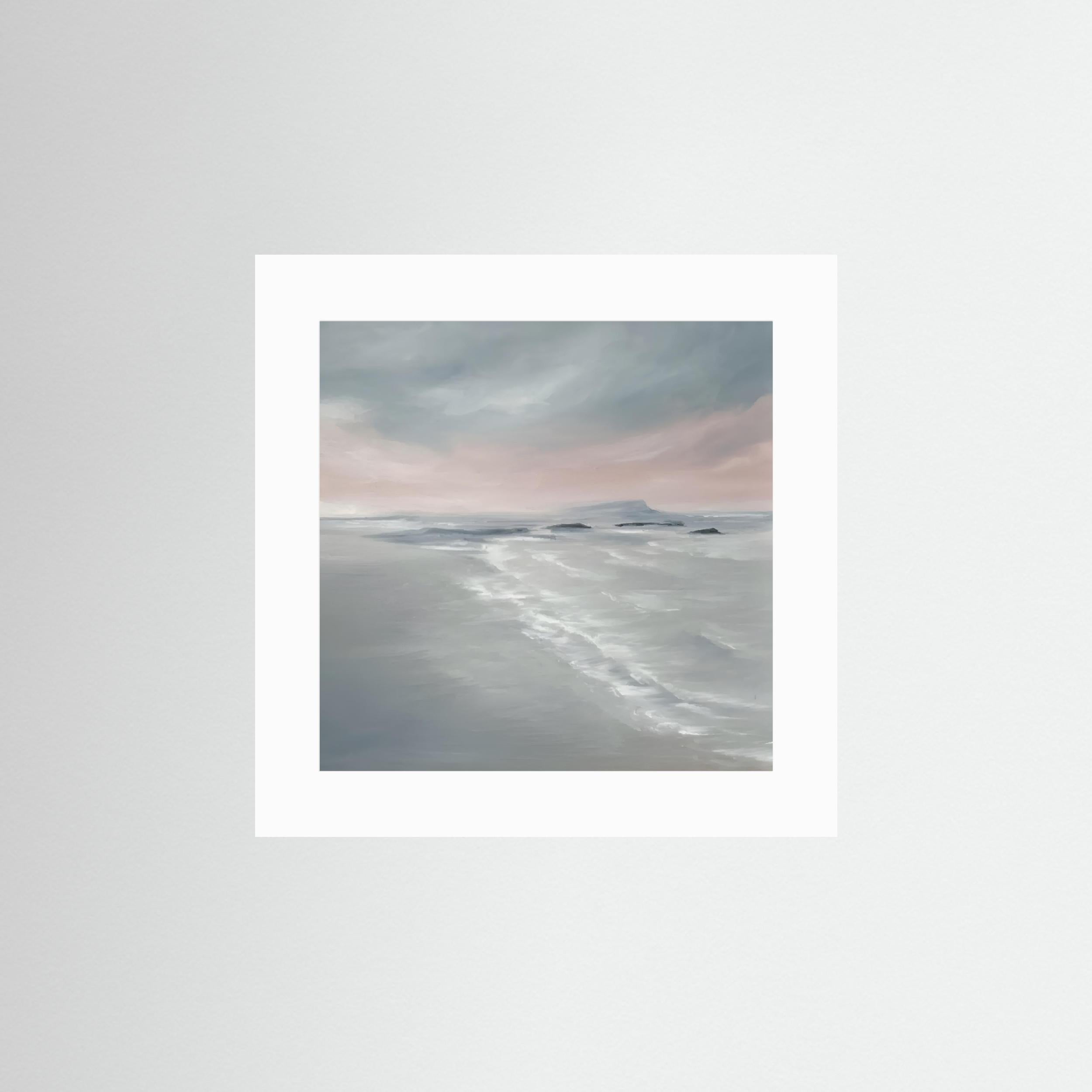 Softly- Abstract Seascape Print on Fine Art Paper