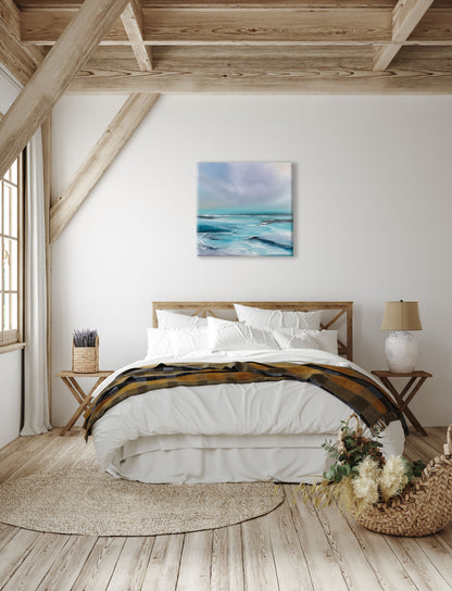 Stillness Seascape Fine Art Canvas Print - Magda Malak Art