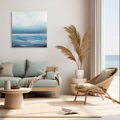 Oceans Dance Seascape Fine Art Canvas Print - Magda Malak Art