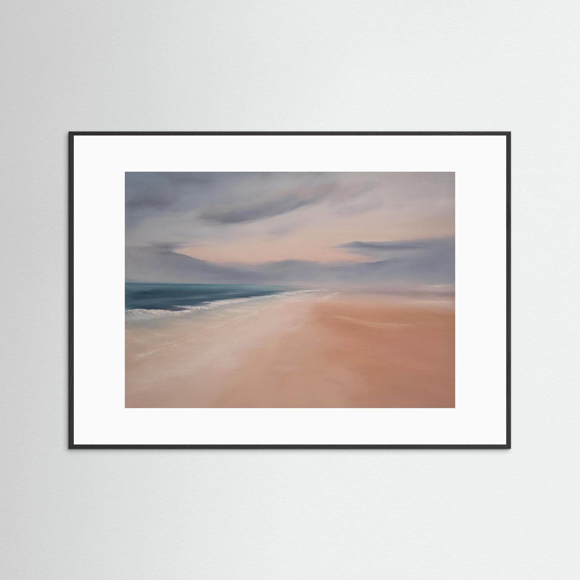 Inception- Abstract Seascape Fine Art Print on Paper