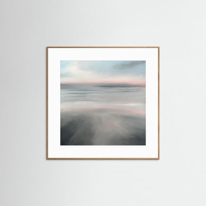 Mist- Abstract Seascape Fine Art Print on Paper