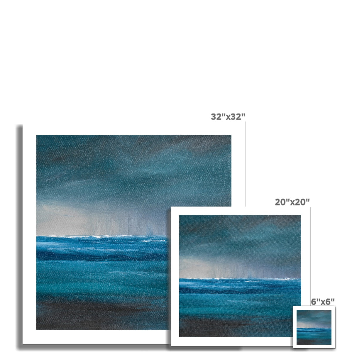 The Rains Hahnemühle Photo Rag Print - Magda Malak Art