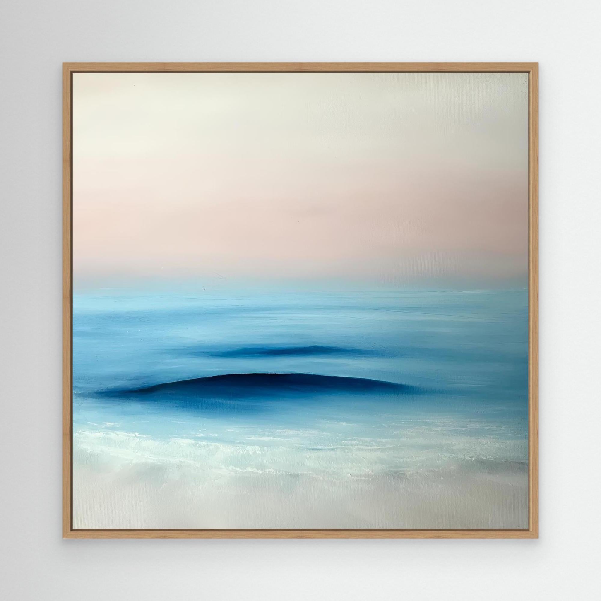 Refuge- Fine Art Abstract Seascape Canvas Print
