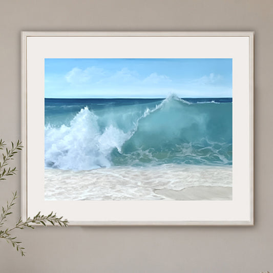 Edge of Surrender Fine Art Print - Magda Malak Art
