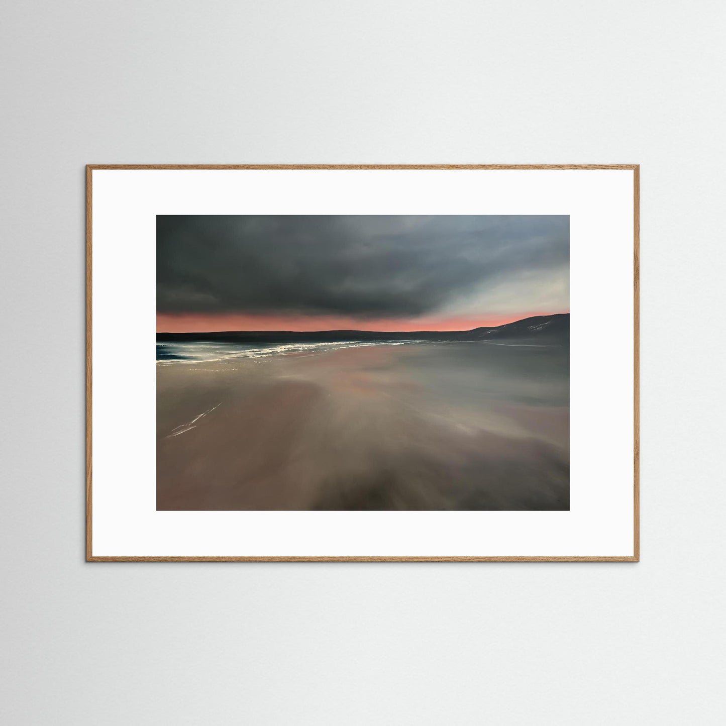 After Hours- Abstract Seascape Print on Fine Art Paper