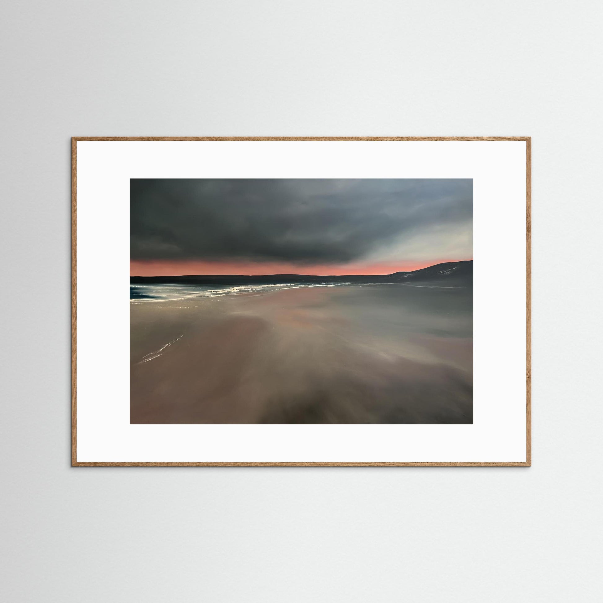 After Hours- Abstract Seascape Print on Fine Art Paper