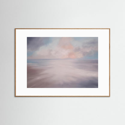 Ethereal Dreams- Abstract Seascape Fine Art Print on Paper