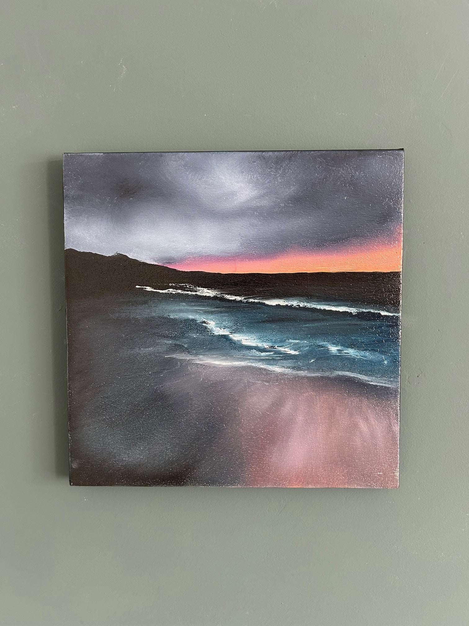 Revival- Original Abstract Seascape Fine Art by Magda Malak