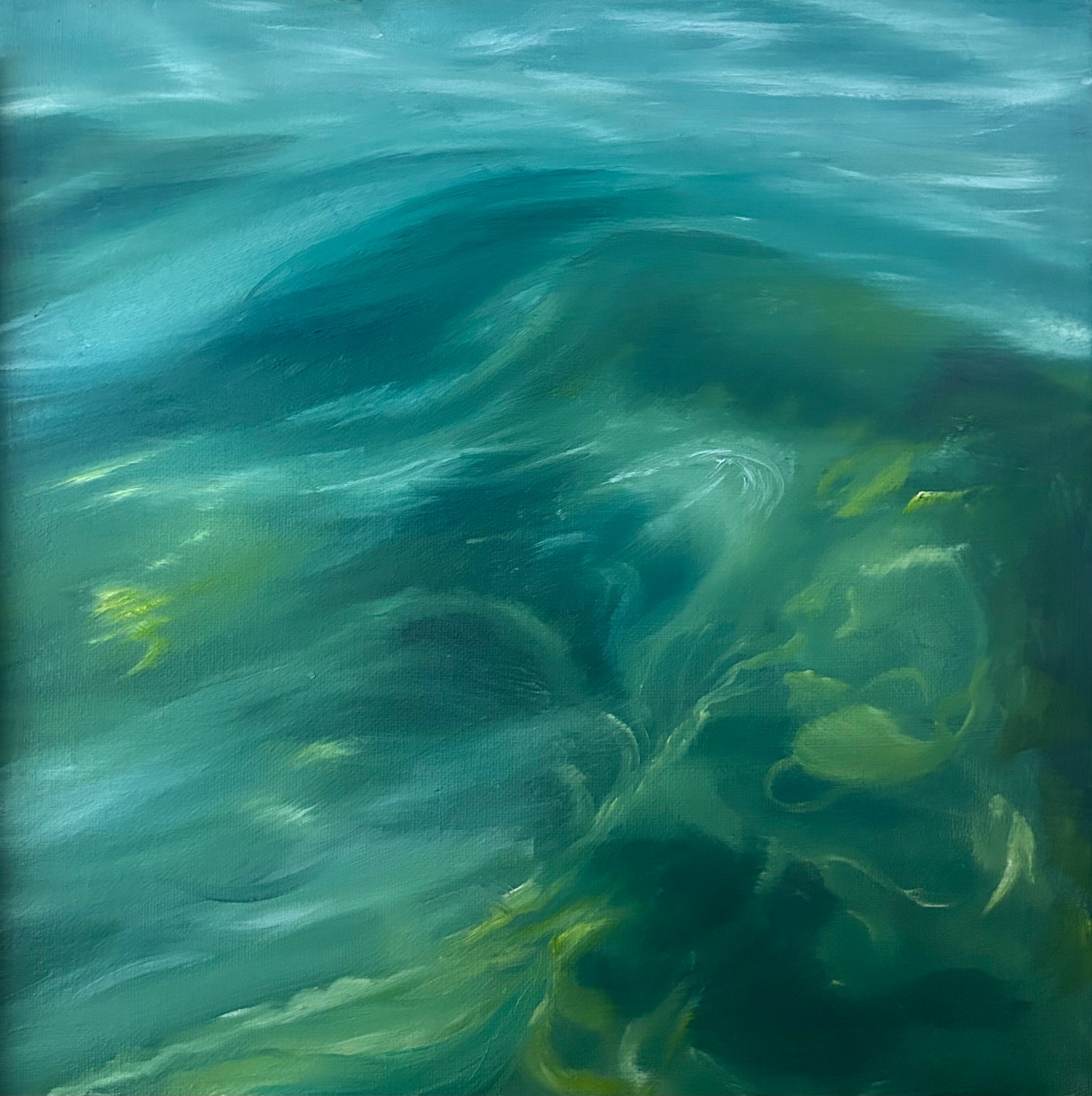 Submerged Whispers - Magda Malak Art