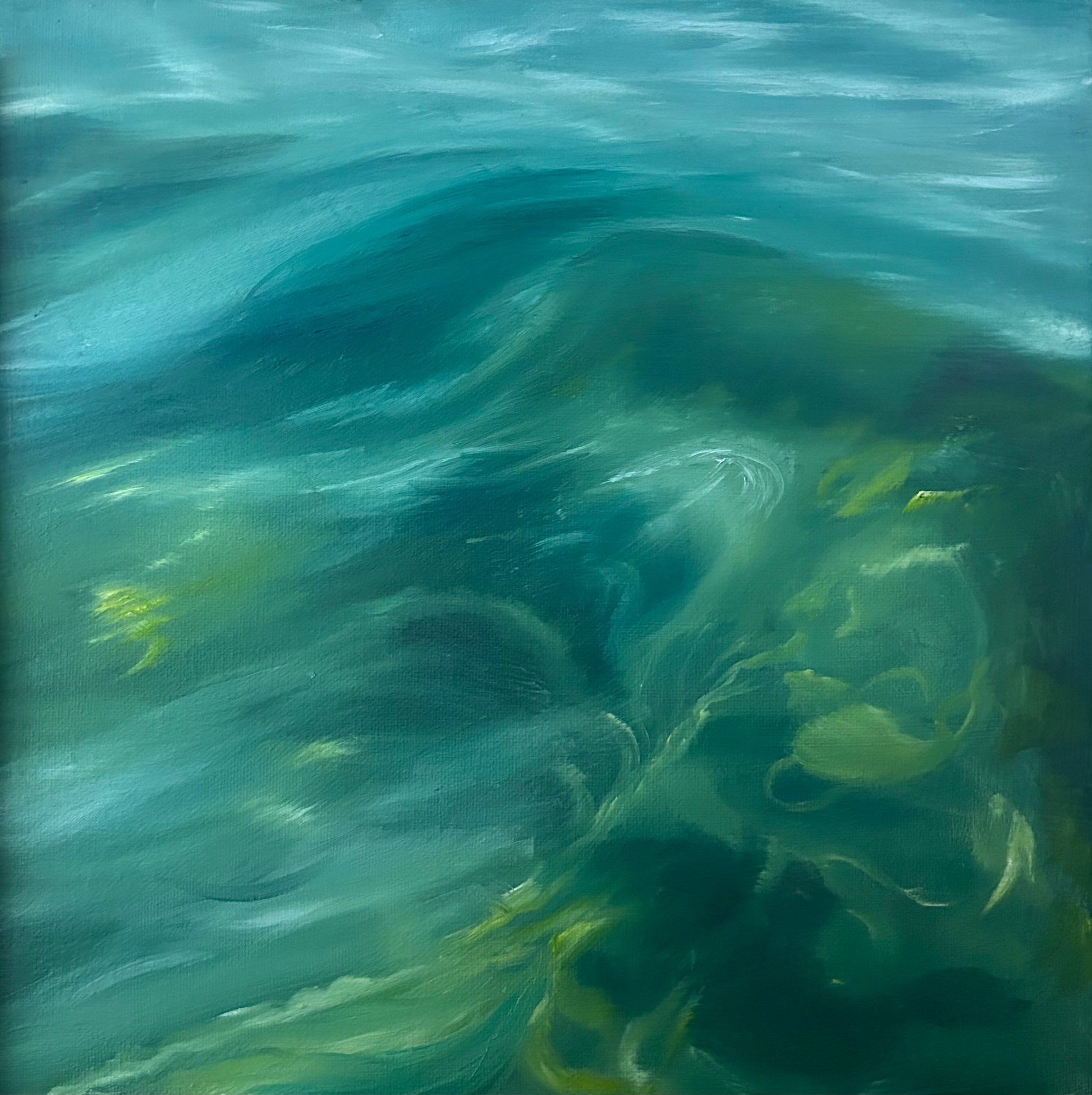 Submerged Whispers - Magda Malak Art