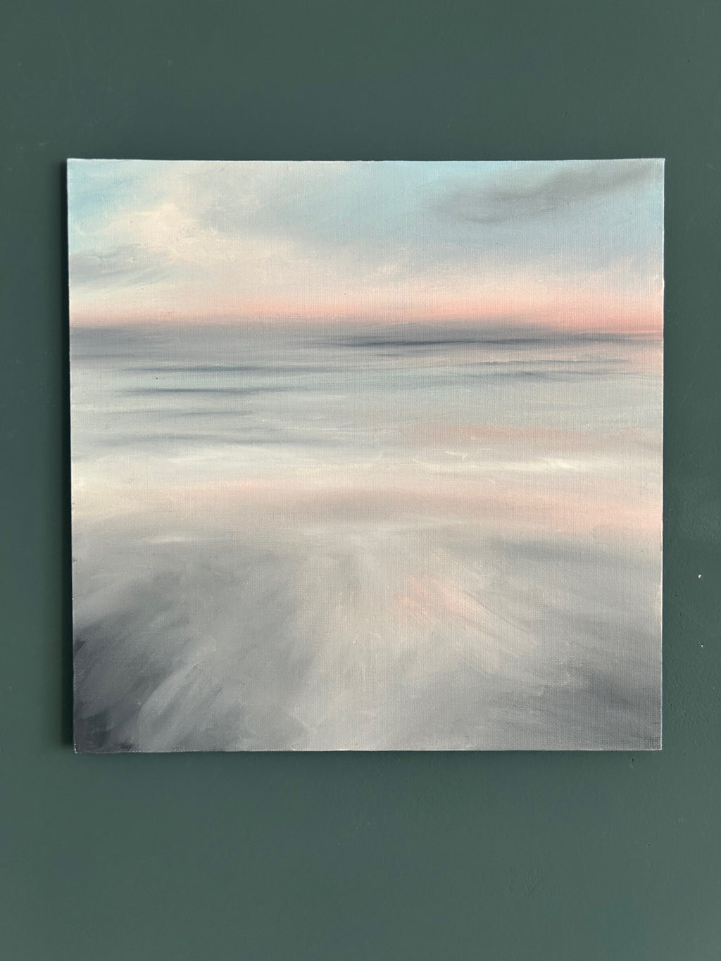 Clouding of Consciousness- Original Atmospheric Realism Seascape Fine Art