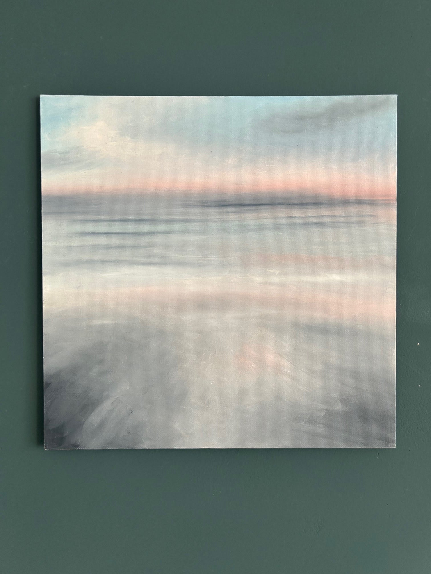 Clouding of Consciousness- Original Atmospheric Realism Seascape Fine Art