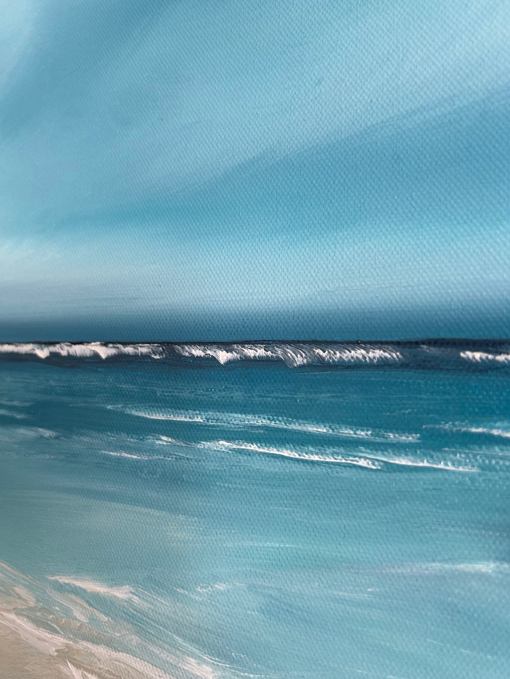 Sirens Call - Original Atmospheric Realism Seascape Fine Art by Magda Malak