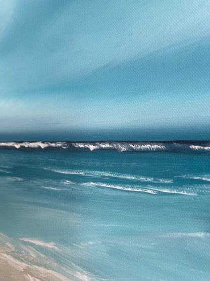 Sirens Call - Original Atmospheric Realism Seascape Fine Art by Magda Malak - Magda Malak Art