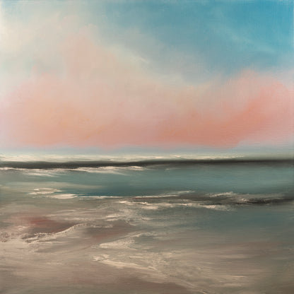 Untold Wonder- Original Abstract Seascape Fine Art by Magda Malak - Magda Malak Art