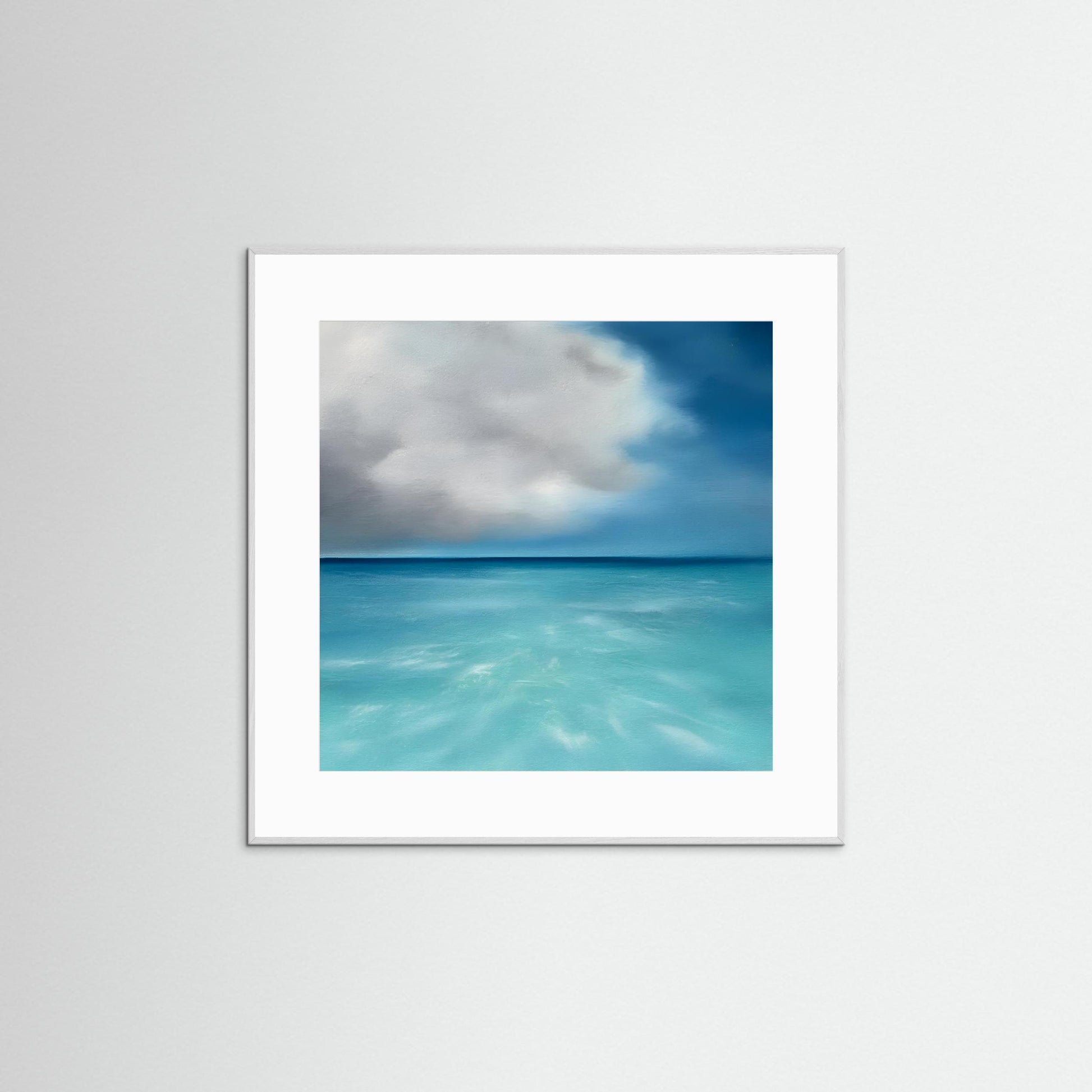 Tropicana- Abstract Seascape Fine Art Print on Paper