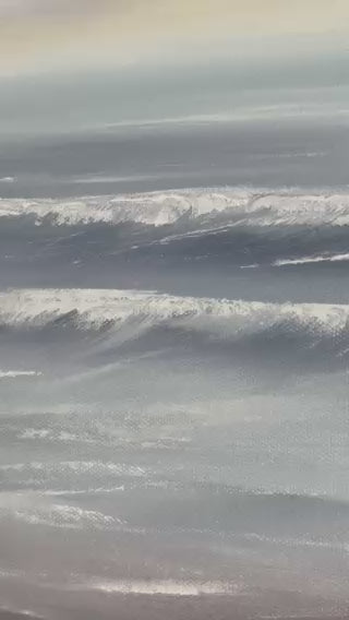 Manifest- Original Atmospheric Realism Seascape Fine Art