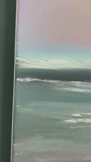 Untold Wonder- Original Abstract Seascape Fine Art by Magda Malak