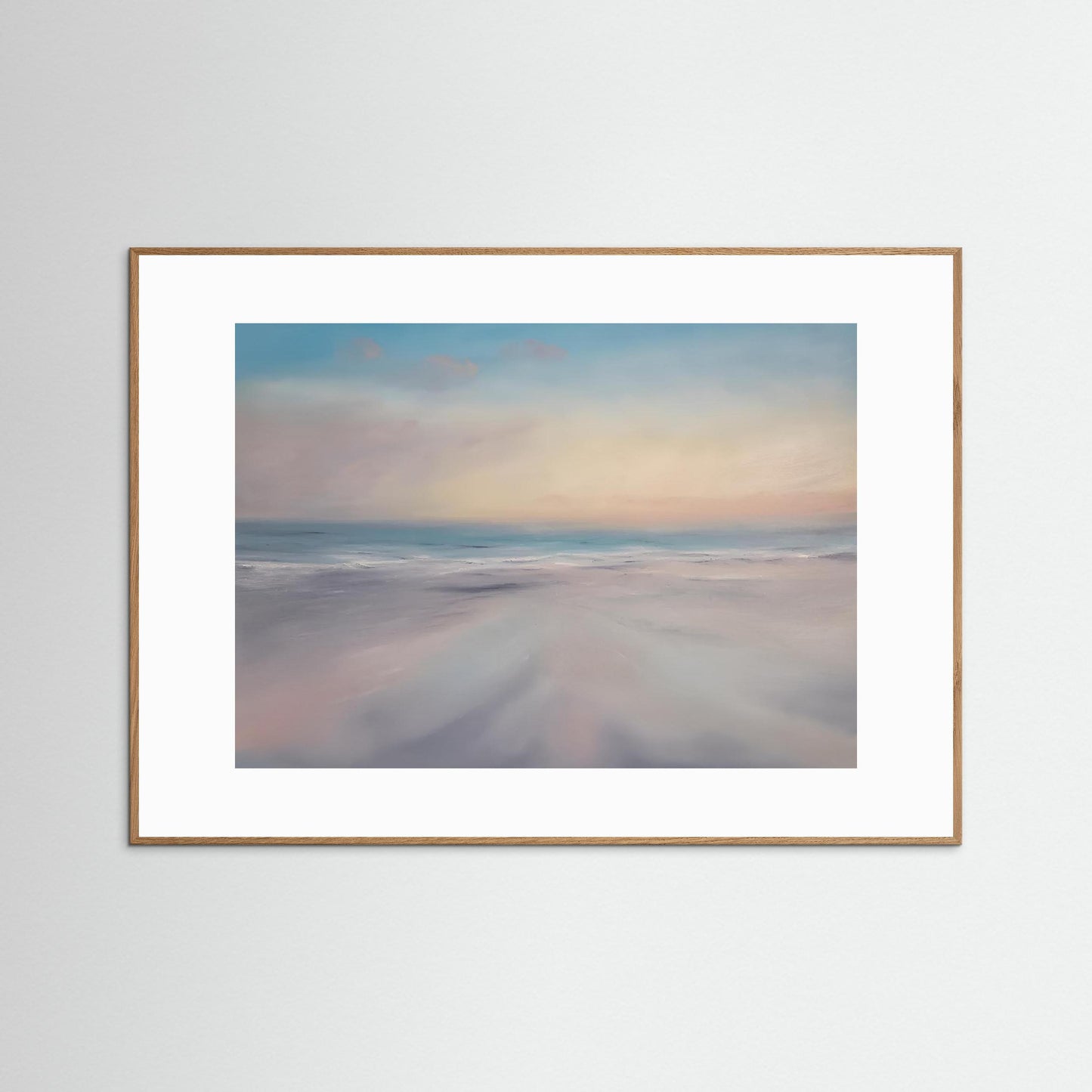The Art of Calm- Abstract Seascape Print on Fine Art Paper