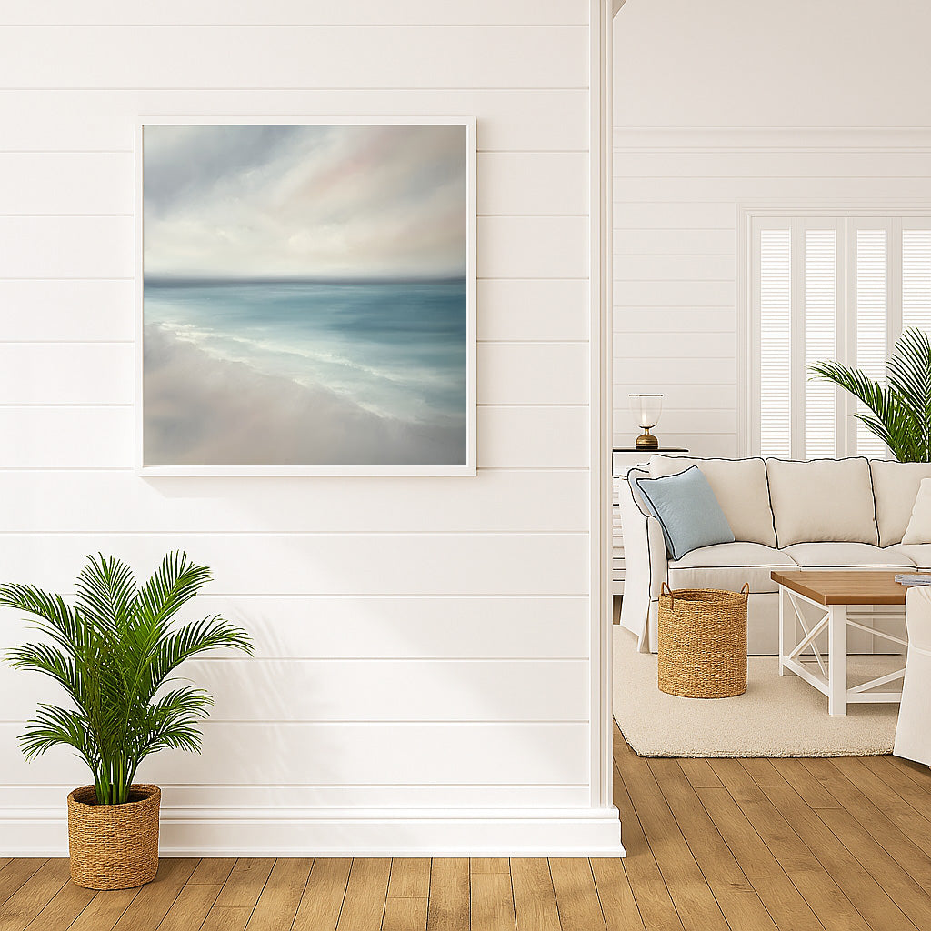 Romance- Fine Art Abstract Seascape Canvas Print