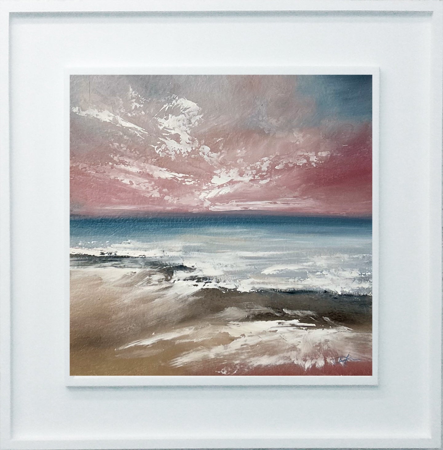 Rouge - Original Painting by Magda Malak - Magda Malak Art