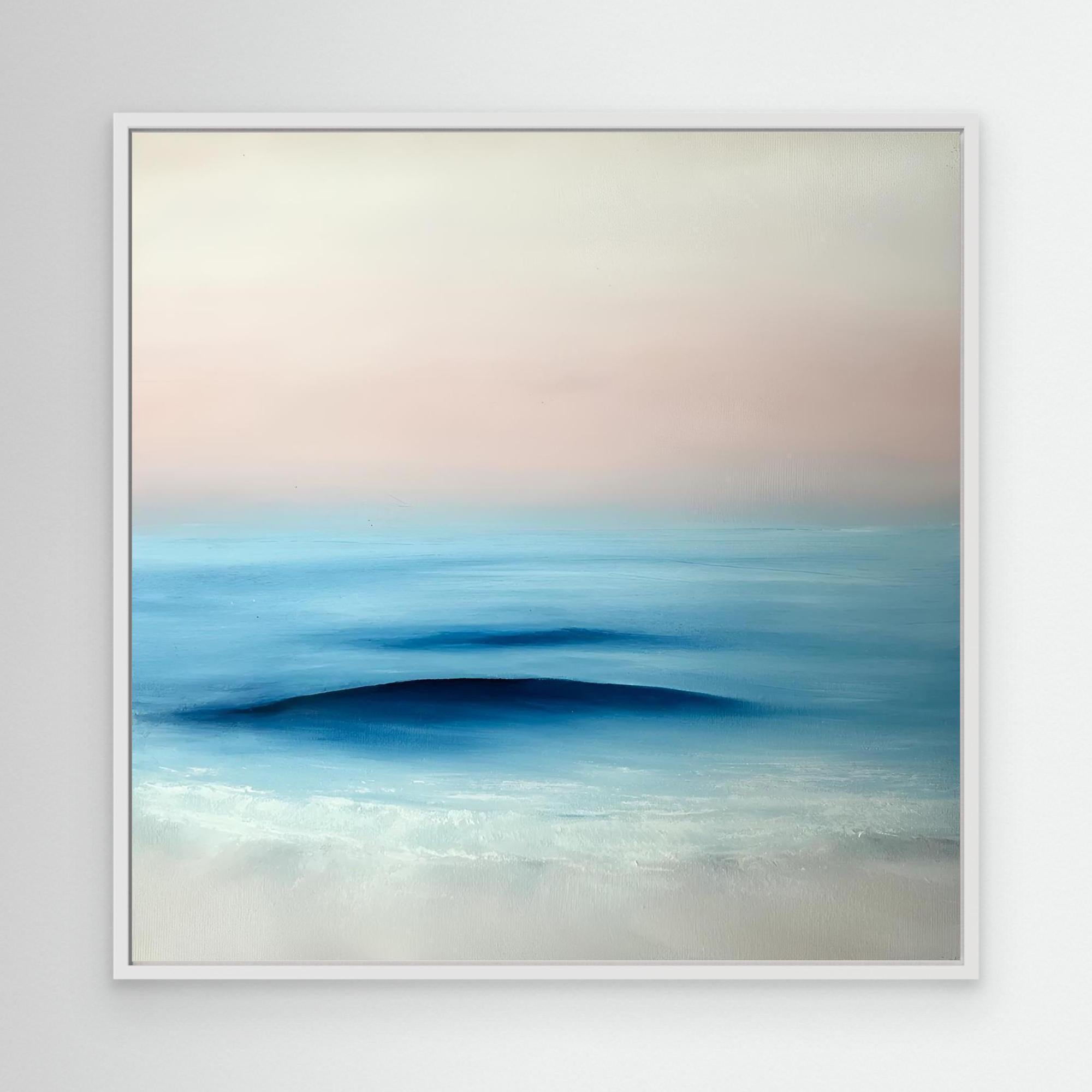 Refuge- Fine Art Abstract Seascape Canvas Print