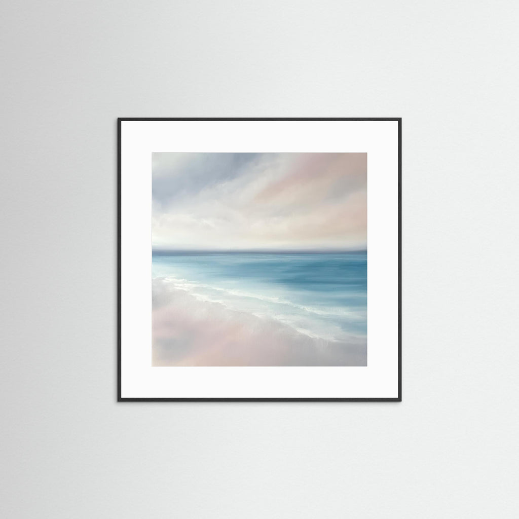 Romance- Abstract Seascape Fine Art Print on Paper