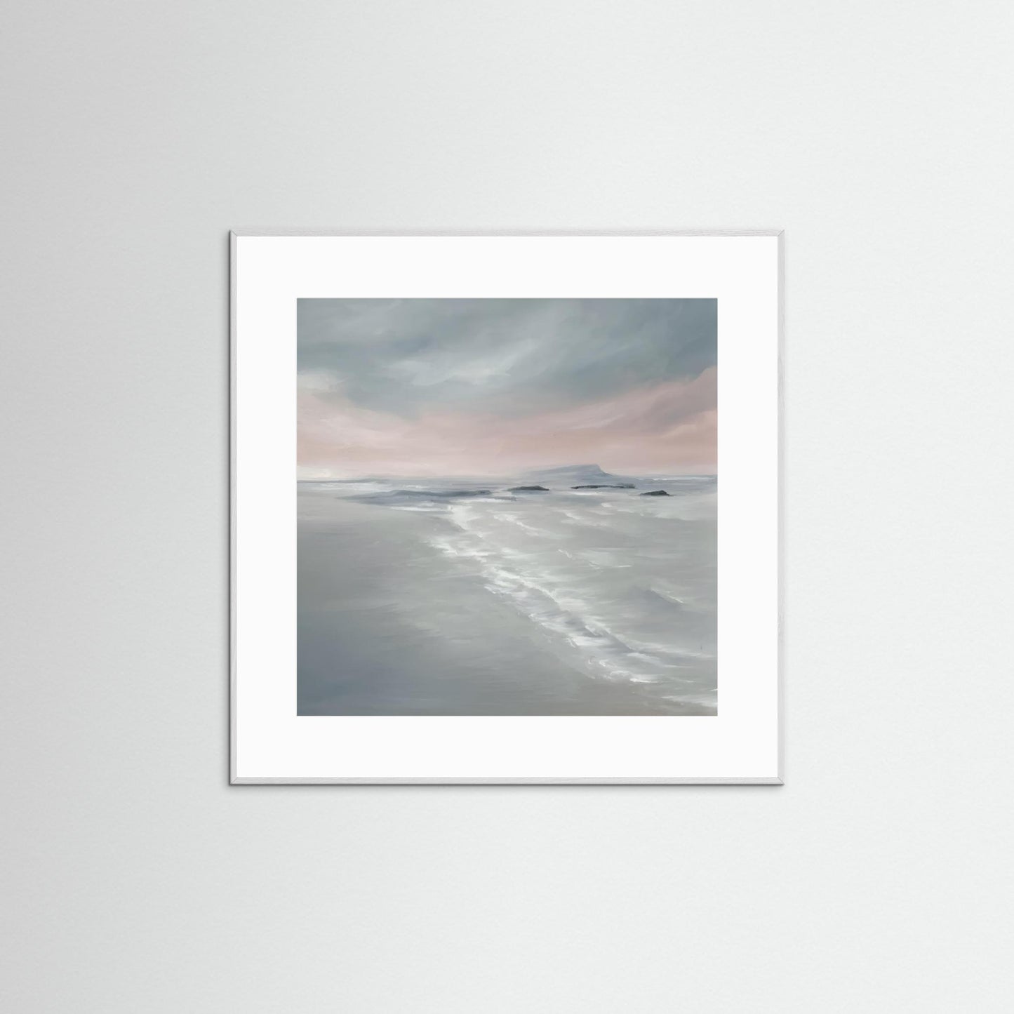 Softly- Abstract Seascape Print on Fine Art Paper