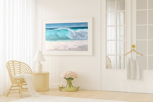 The Grace of Breaking Fine Art Print