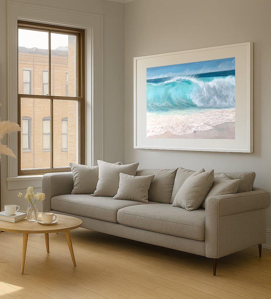 The Grace of Breaking Fine Art Print