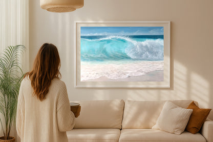 The Grace of Breaking Fine Art Print