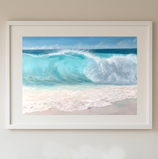 The Grace of Breaking Fine Art Print - Magda Malak Art