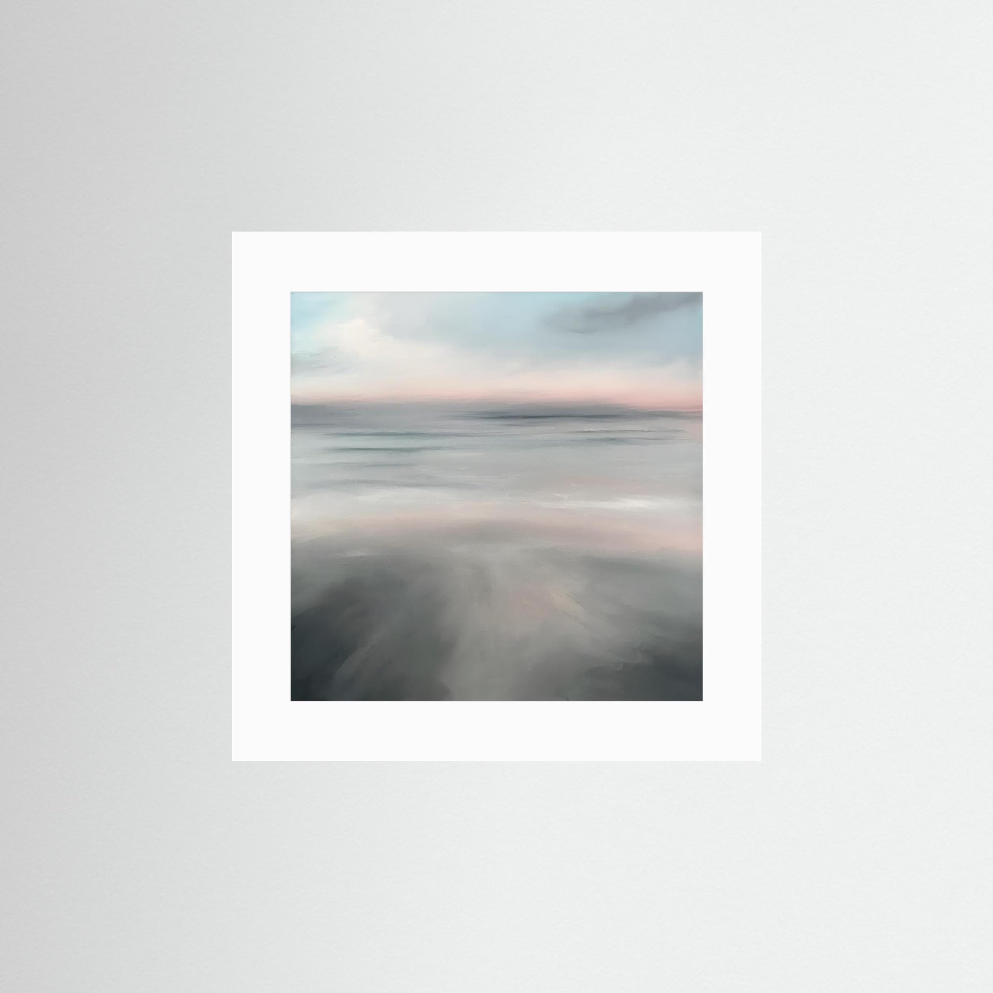 Mist- Abstract Seascape Fine Art Print on Paper