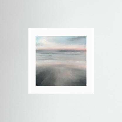 Mist- Abstract Seascape Fine Art Print on Paper