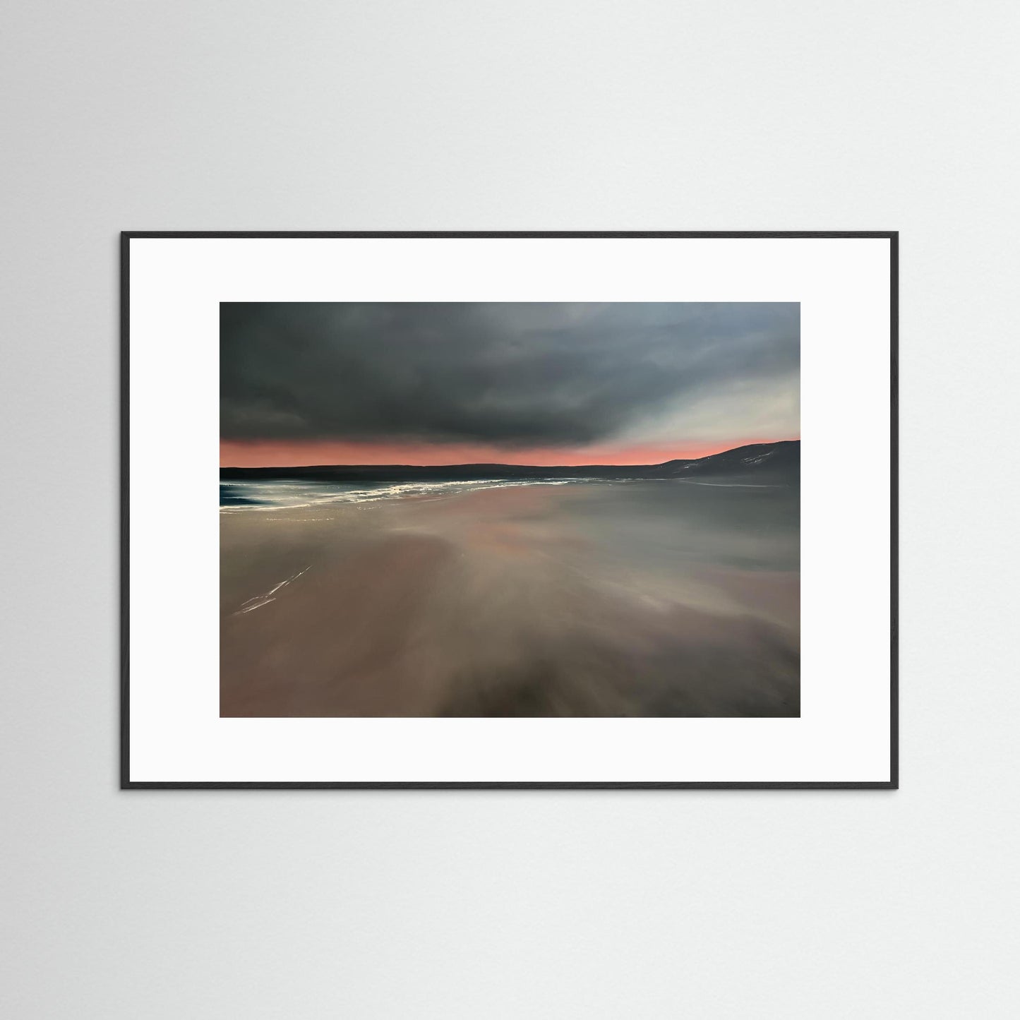 After Hours- Abstract Seascape Print on Fine Art Paper