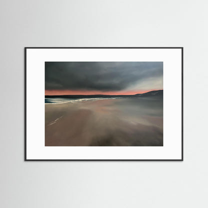 After Hours- Abstract Seascape Print on Fine Art Paper