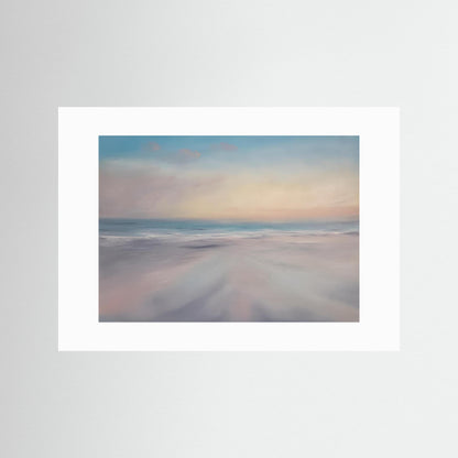 The Art of Calm- Abstract Seascape Print on Fine Art Paper