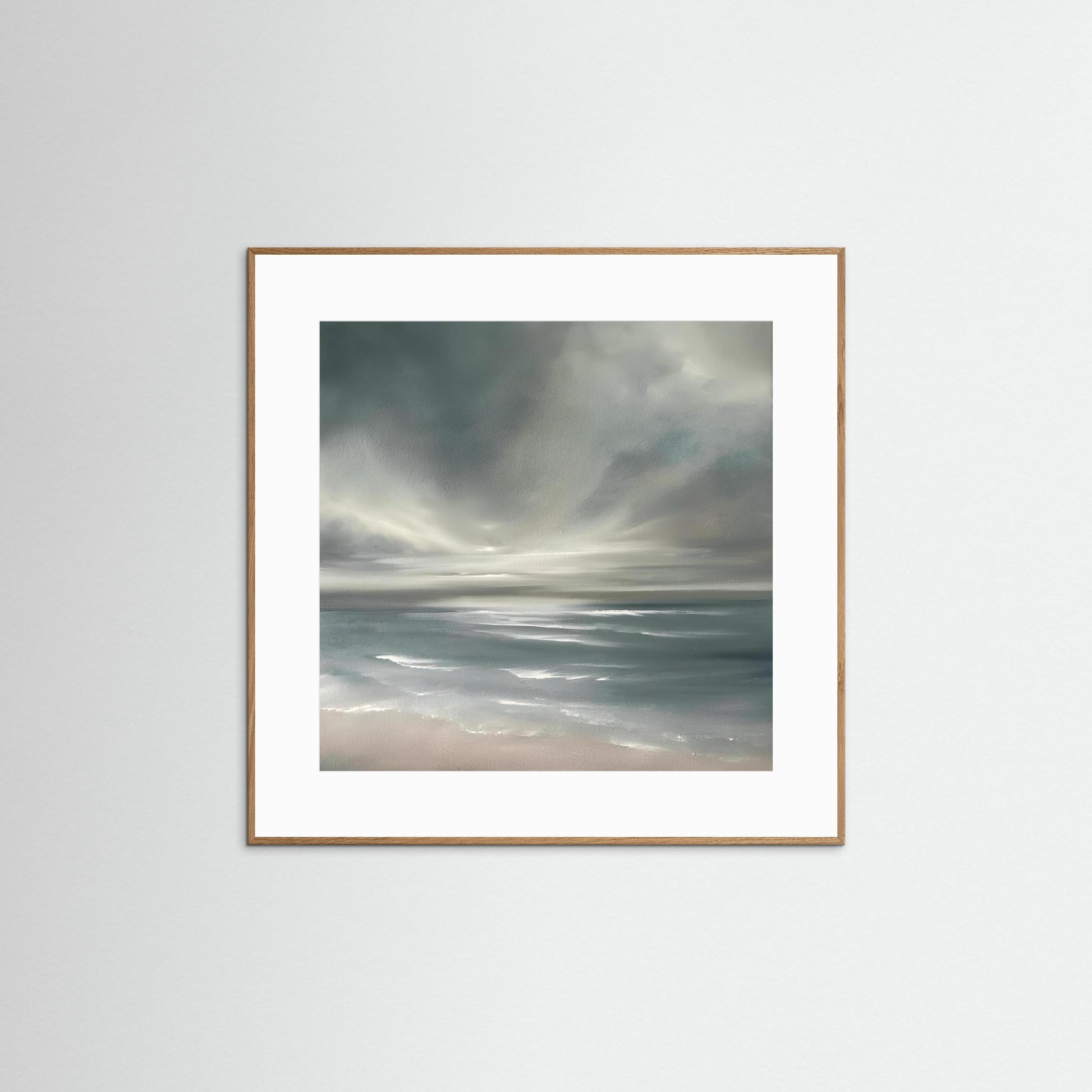 Stratosphere- Abstract Seascape Fine Art Print on Paper