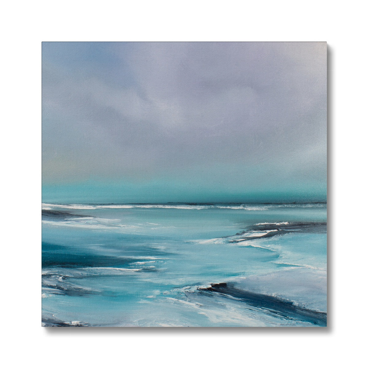 Stillness Seascape Fine Art Canvas Print - Magda Malak Art