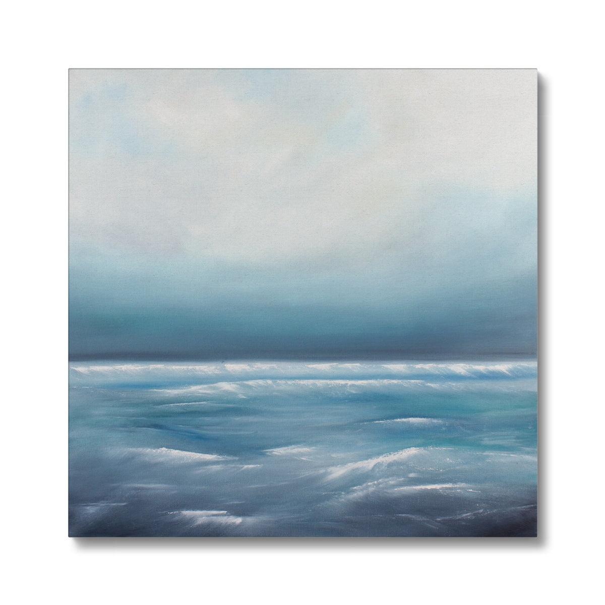 Oceans Dance Seascape Fine Art Canvas Print - Magda Malak Art