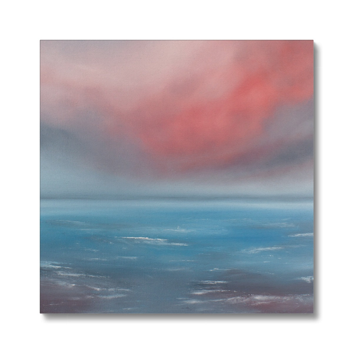 Soft Seas Seascape Fine Art Canvas Print - Magda Malak Art