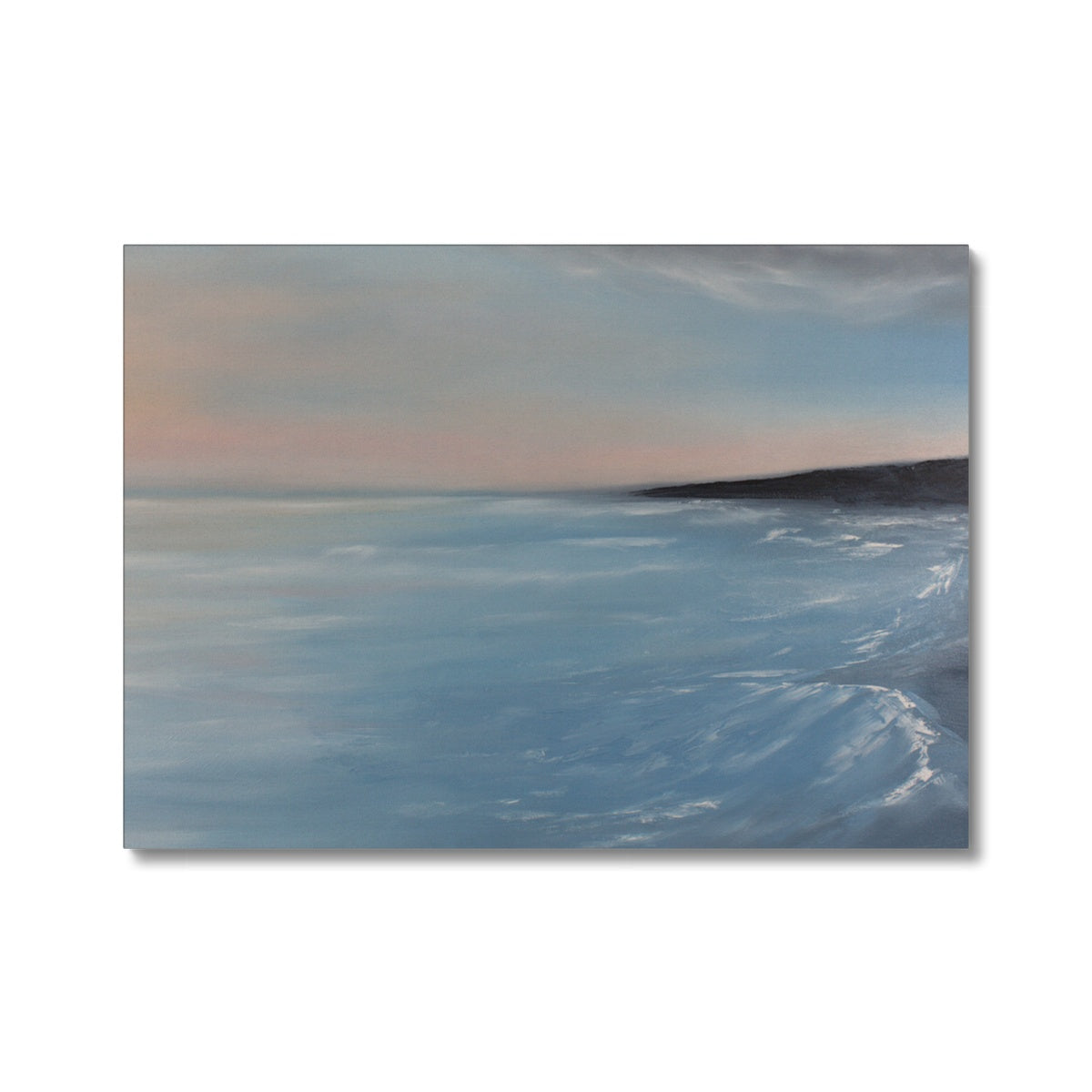 Solitude Seascape Fine Art Canvas Print - Magda Malak Art