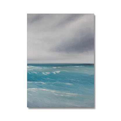 Exhale Seascape Fine Art Canvas Print - Magda Malak Art